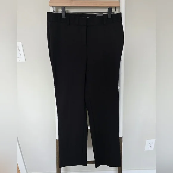 NWT Amanda & Chelsea Black Straight Leg Ankle Pants Size 6 + Free Top - Picture 4 of 8